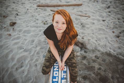 redhead nude at the beach Search